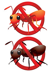 Image showing Dead ants sign