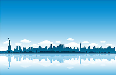 Image showing New york cityscape background