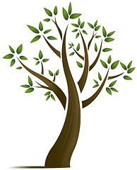 Image showing Tree design illustration