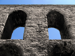 Image showing Roman aqueduct detail