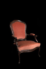 Image showing antique armchair