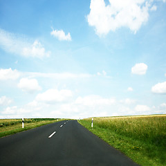 Image showing street from a summer day