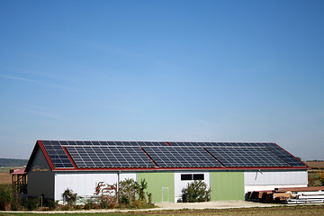 Image showing solar house