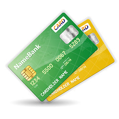 Image showing Set of Credit Cards