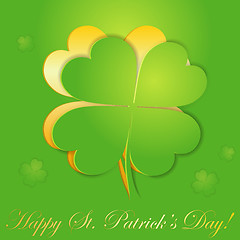 Image showing St. Patrick's Day sticker