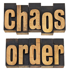 Image showing chaos and order