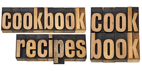 Image showing cookbook and recipes 