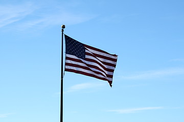 Image showing Old USA Flag
