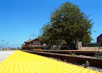 Image showing Santa Paula Train Station