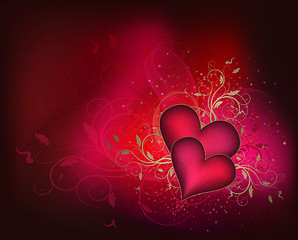 Image showing Valentines background