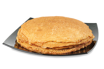 Image showing Pancakes on a plate.