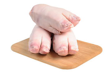 Image showing Pork legs
