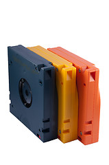 Image showing Blue, Yellow and Blue Cartridges (view 3)