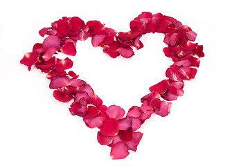 Image showing Petal Heart