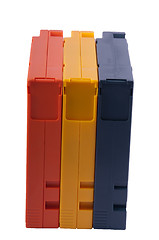 Image showing Blue, Yellow and Blue Cartridges (view 5)