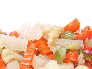 Image showing Mixed vegetables