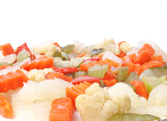 Image showing Mixed vegetables