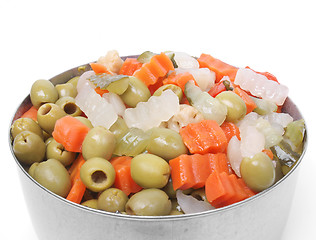 Image showing Mixed vegetables