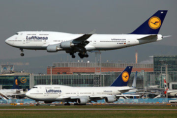 Image showing Lufthansa Boeing 747