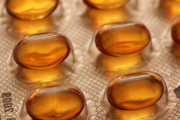 Image showing health oil capsules