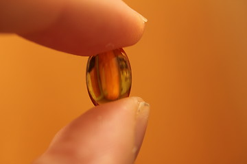 Image showing health oil capsule