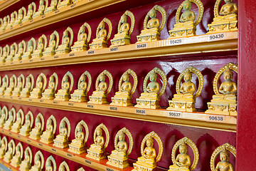 Image showing Chinese Temple of One Hundred Thousand Buddhas