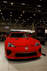 Image showing Red Lexus LFA Sportscar