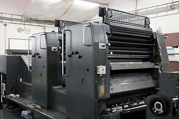 Image showing Offset machine