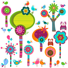 Image showing whimsy flowers