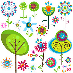 Image showing whimsy flowers