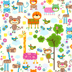 Image showing animals background