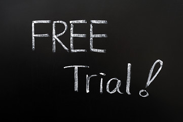 Image showing Free trial