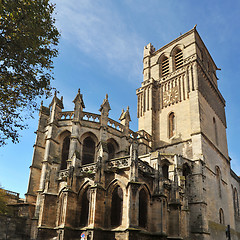 Image showing Beziers cathedral