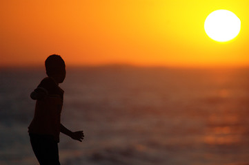 Image showing Balinese Sunset