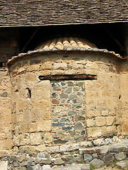 Image showing St. Mary's church detail. Asinou. Cyprus