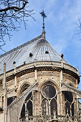 Image showing Notre Dame Cathedral - Paris