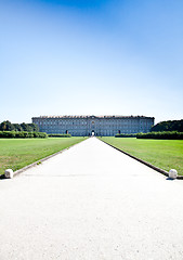 Image showing Royal palace gardens