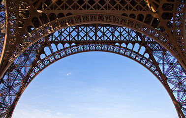 Image showing Eiffel Tower detail