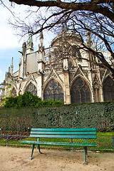 Image showing Notre Dame Cathedral - Paris