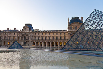 Image showing Louvre Museum Entrance