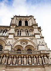 Image showing Notre Dame Cathedral - Paris