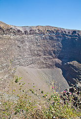 Image showing Vesuvius crater