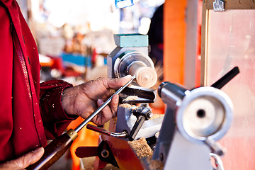 Image showing Turner at work