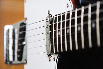 Image showing close up of guitar