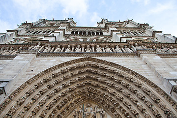 Image showing Notre Dame Cathedral - Paris