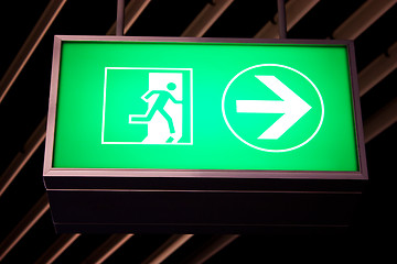 Image showing Emergency Exit