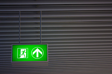 Image showing Emergency Exit