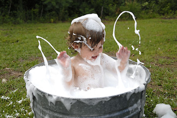 Image showing Splish Splash I'm Taking a Bath