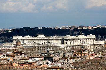Image showing View over Rome