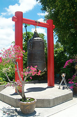 Image showing Bell at Chinese temple